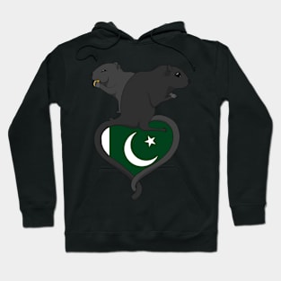 Gerbil Pakistan (dark) Hoodie